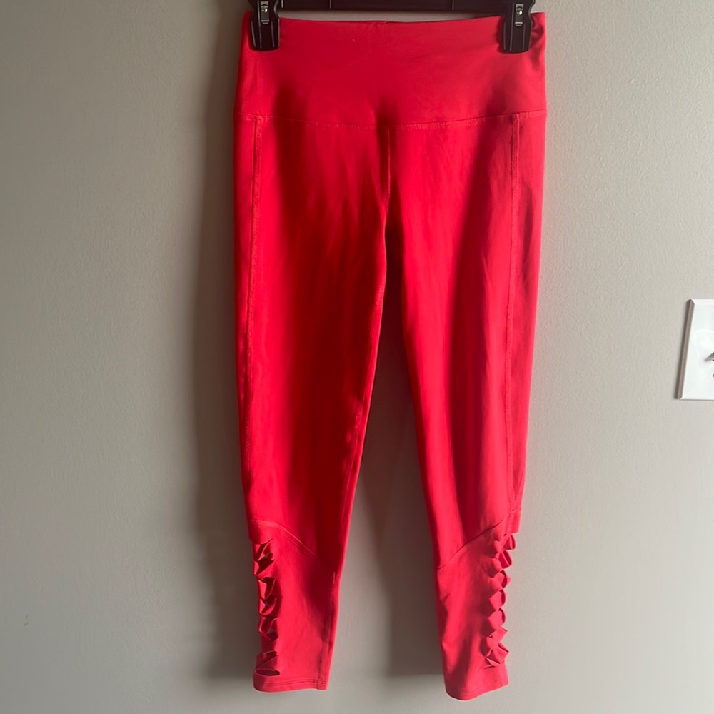 DSG leggings bright red